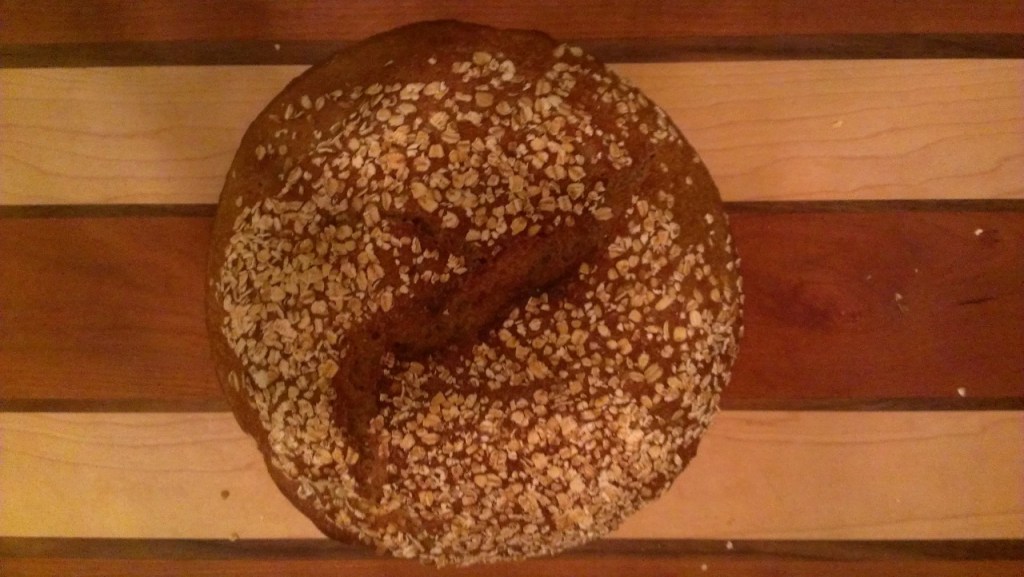 Sourdough, whole wheat bread